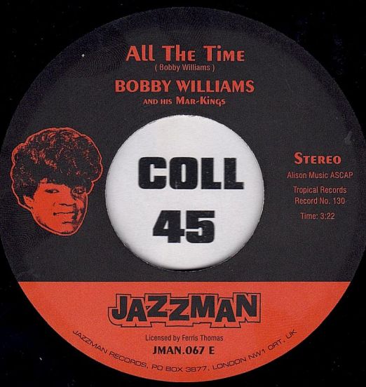 BobbyWilliams-AllTheTimeLABELAnew