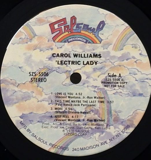CarolWilliams-ElectricLadyLABEL