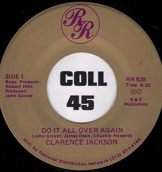 Clarence Jackson - Do It All Over Again b/w Wrap It Up - RR 7"