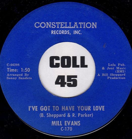 MillEvans-IveGotToHaveYourLove