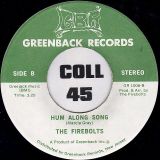 The Firebolts – Everybody Party (Get Down) b/w Hum Along Song – Greenback 7″