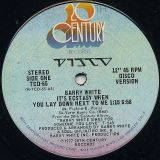 Barry White – It’s Ecstasy When You Lay Down Next To Me b/w I Never Thought I’d Fall In Love With You – 20th Century 12″