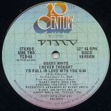 Barry White – It’s Ecstasy When You Lay Down Next To Me b/w I Never Thought I’d Fall In Love With You – 20th Century 12″