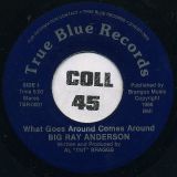 Big Ray Anderson – What Goes Around Comes Around b/w Love Must Have A Home – True Blue 7″
