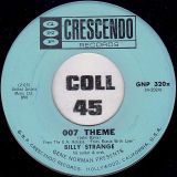 Billy Strange His Guitar & Orch. – The James Bond Theme b/w 007 Theme – GNP Crescendo 7″