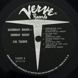 Cal Tjader Quartet – Saturday Night & Sunday Night At The Blackhawk, San Francisco – Verve MONO LP