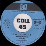 Carl Douglas – Kung Fu Fighting b/w Gamblin’ Man – PYE 7″
