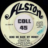Clarence Reid – Nobody But You Babe b/w Send Me Back My Money – Alston DJ 7″