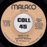 Dorthy Moore – Misty Blue b/w Here It Is – Malaco 7″