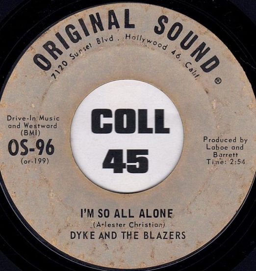 DykeAndTheBlazers–ImSoAllAloneB