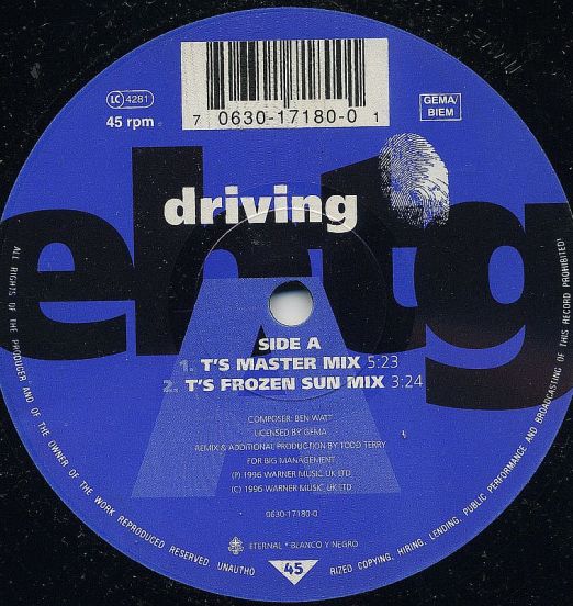 EBTG - Driving - Blanco Y Negro 12"