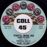Fontella Bass & Bobby McClure – Don’t Jump b/w You’ll Miss Me (When I’m Gone) – Checker 7″