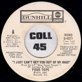 Four Tops – I Just Can’t Get You Out Of My Mind STEREO b/w MONO Version – ABC/Dunhill DJ 7″