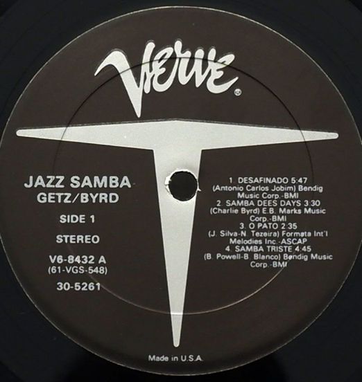 GetzAndByrd-JazzSambaLABEL