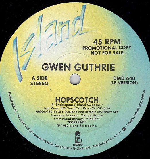 Gwen Guthrie - Hopscotch - Island DJ 12"