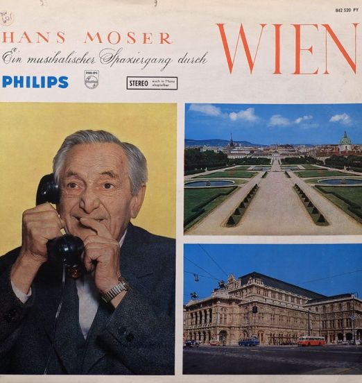 Hans Moser - Ein Musikalischer Spaziergang Durch Wien - Philips AT LP