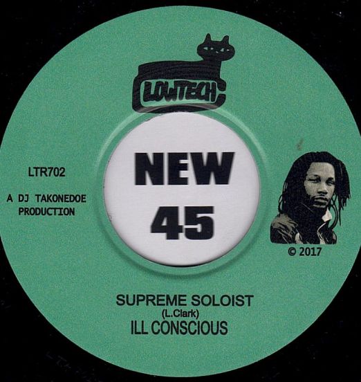Ill Conscious - Supreme Soloist b/w Supreme Soloist Remix - Lowtechrecords 7"