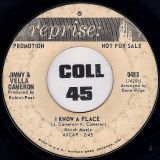 Jimmy & Vella Cameron – Lovin’ You Is Such A Groove b/w I Know A Place – Reprise DJ 7″