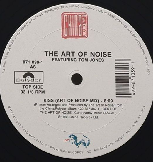 KissFeatTomJones-TheArtOfNoise12InchLABEL
