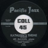 Les McCann – The Shampoo b/w Kathleen’s Theme – Pacific Jazz 7″