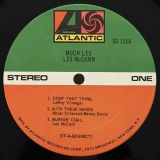 Les McCann – Much Les – Atlantic STEREO LP