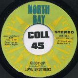 Love Brothers – Giddy Up b/w Bop De Do Waw – North Bay 7″