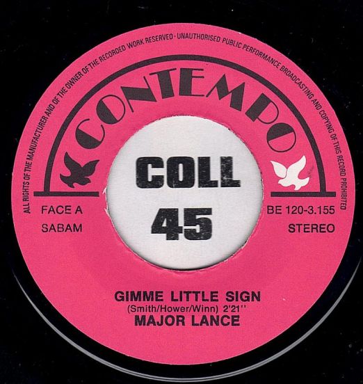 MajorLance-GimmeLittleSign