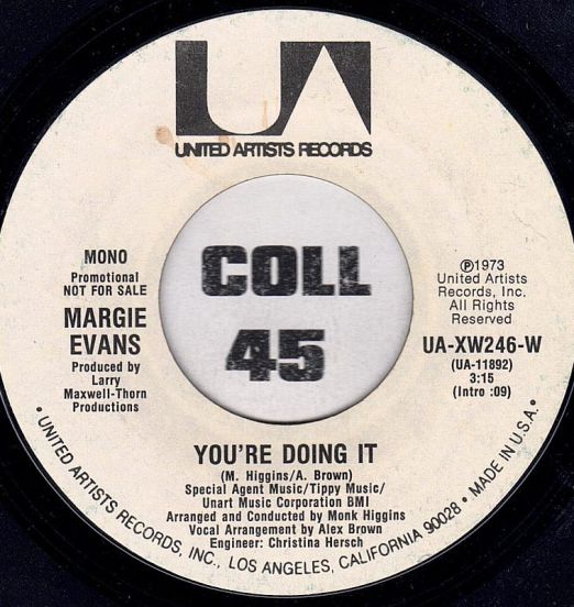 MargieEvans-You´reDoingItB
