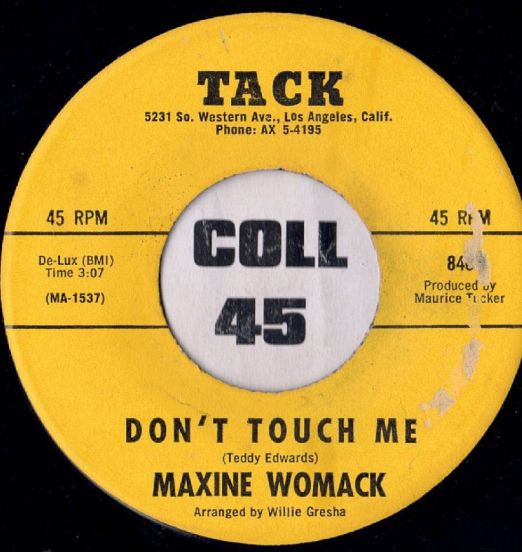 MaxineWomack-Don'tTouchMe-Tack45LABELB