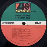 Mink DeVille – Sportin’ Life – Atlantic LP