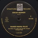 Oskar Werner – Spricht Rainer Maria Rilke – Stratford AT LP