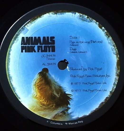 PinkFloyd-Animals-ColumbiaLABEL