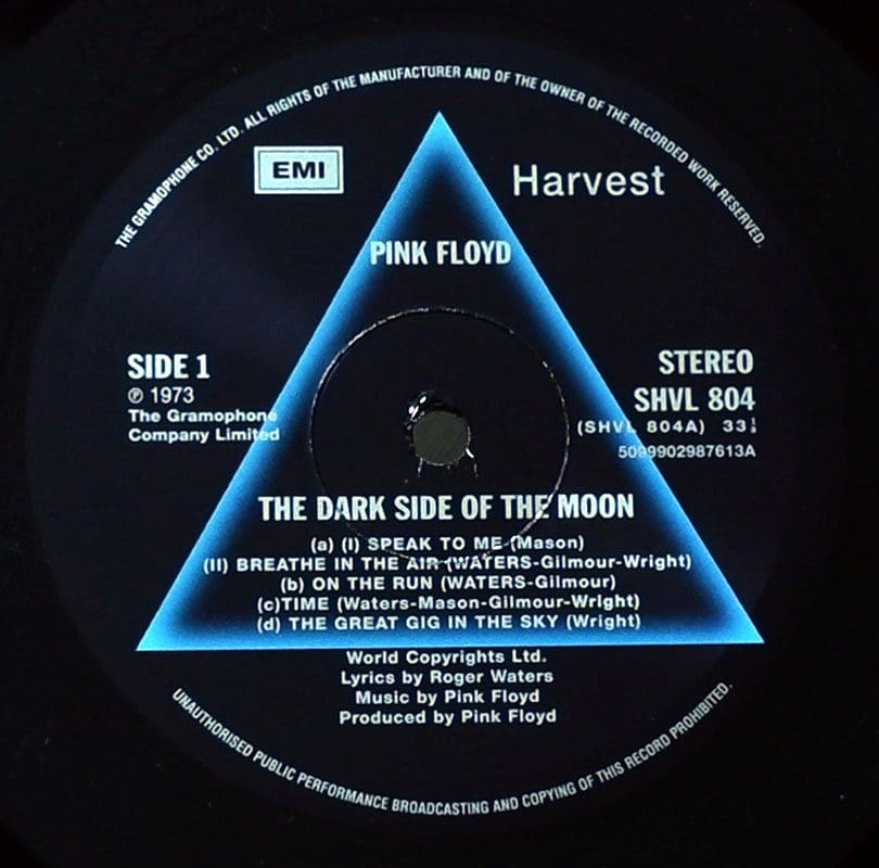 米LP Pink Floyd The Dark Side Of The Moon Pink Floyd - The Dark Side Of The Moon - Harvest LP -