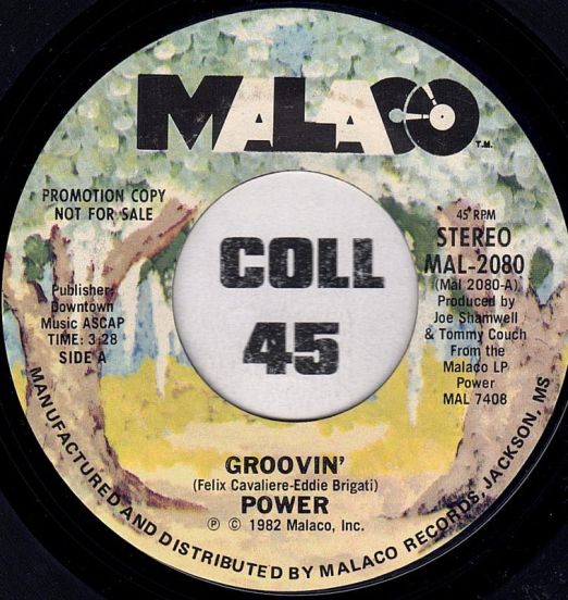 Power - Groovin' b/w You're Everything I Always Wanted - Malaco 7"