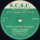 The Ringleaders – All Of My Life b/w Purple Mundi – Stop Hurting Me Baby – S.C.S.C. DJ UK 7″