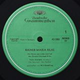 Will Quadflieg, Oskar Werner, Rainer Maria Rilke – Die Weise Von Liebe Und Tod Des Cornets Christoph Rilke, Frühe Gedichte, Christus Visionen – Deutsche Grammophon GER LP