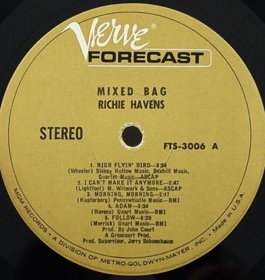 RichieHavens-MixedBagLABEL