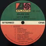 Roland Kirk – Left & Right – Atlantic LP