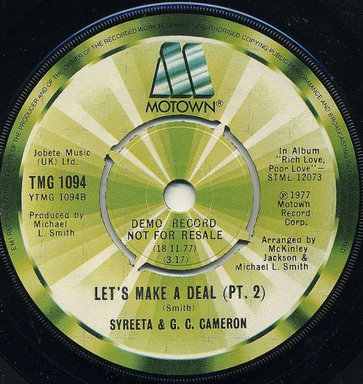 Syreeta&G.C.Cam.-Let´sMakeADEal(PT.2)B