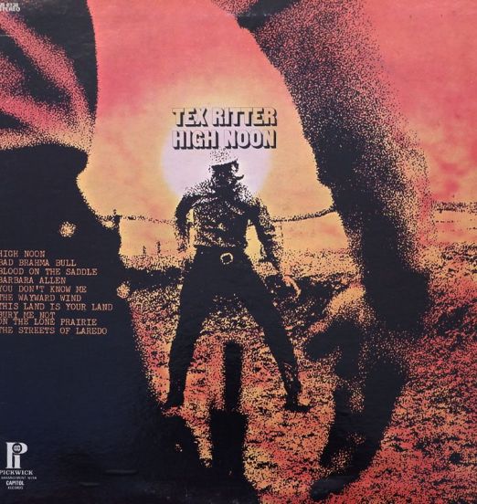 Tex Ritter - High Noon - Hilltop LP