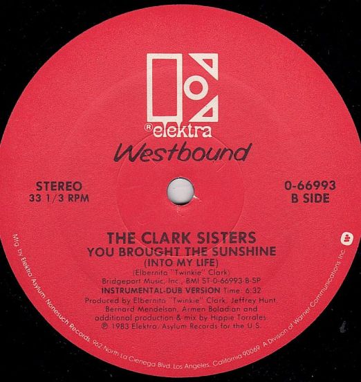 TheClarkSisters-YouBroughtTheSunshine(IntoMyLife)-ElektraB