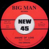 The Embers – Just Crazy ‘Bout You Baby b/w Aware Of Love – Big Man UK 7″