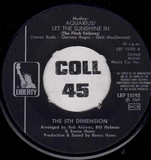 TheFifthDimension-AquariusLetTheSunshineInA