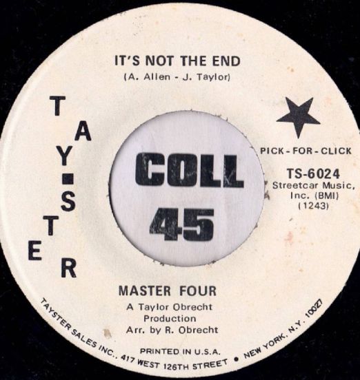 TheMasterFour-It'sNotTheEnd-TaysterDJ45LABELB