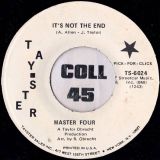Master Four – Love From The Far East b/w It’s Not The End – Tay-Ster DJ White 7″