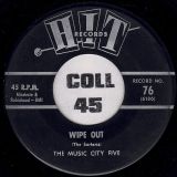 The Music City Five b/w Katy Richards – Wipe Out b/w Judy’s Turn To Cry – Hit 7″