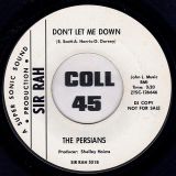 The Persians – That Girl Of Mine b/w Don’t Let Me Down – Sir-Rah DJ 7″
