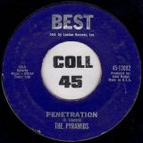 The Pyramids – Penetration b/w Here Comes Marsha – Best 7″