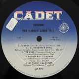 The Ramsey Lewis Trio – Swingin’ – Cadet LP