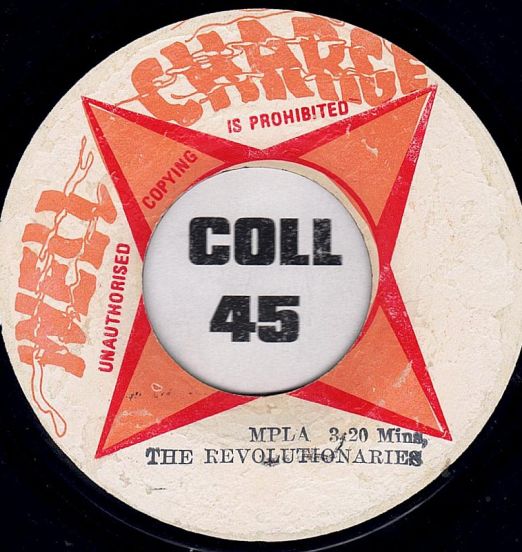 The Revolutionaries - MPLA b/w Version - Well Charge 7"
